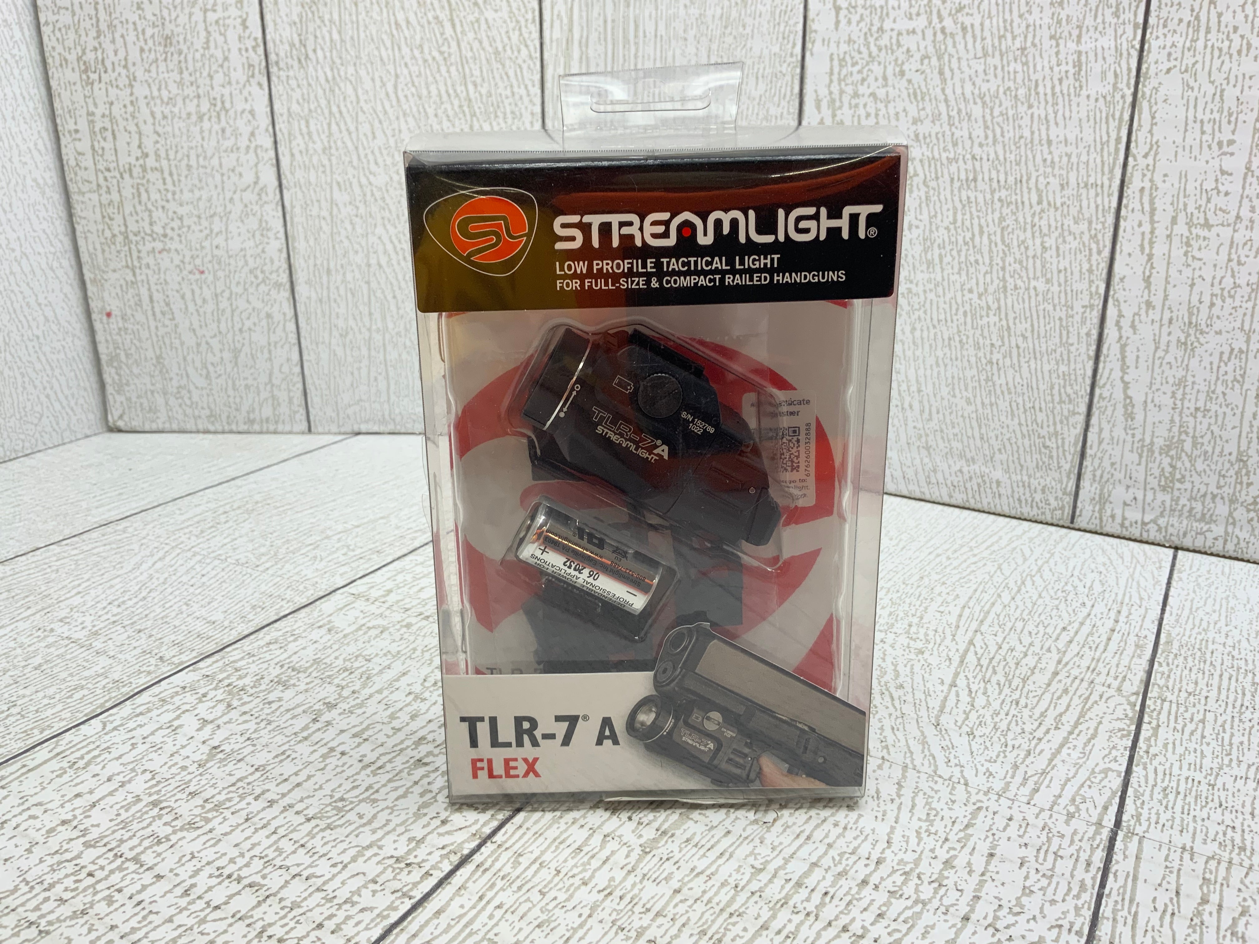 Streamlight TLR-7A Flex 500-Lumen Low-Profile Rail-Mounted Tactical Light (8037258854638)